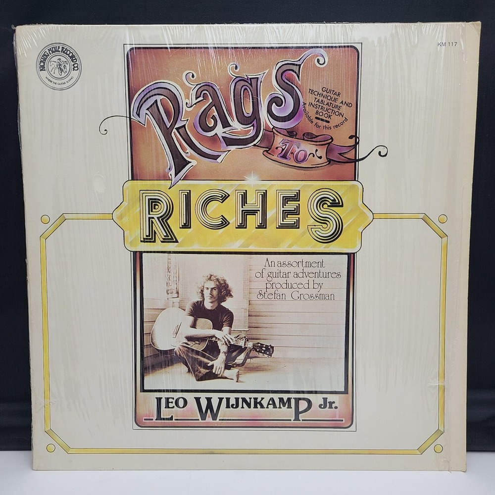 Leo Wijnkamp Jr- Rags To Riches, Kicking Mule Records KM117 In‎ Shrink